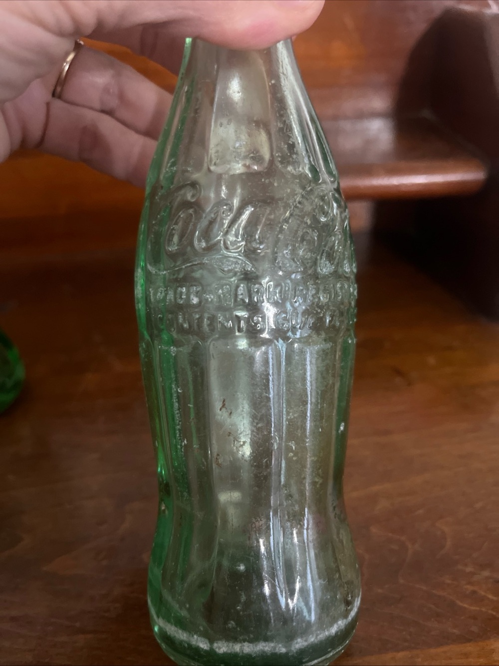 2 Vintage Coca-Cola Bottles 6 1/2 Fluid Oz Size. - Picture 3 of 7
